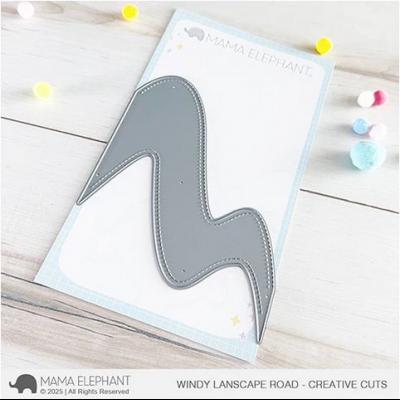 Mama Elephant Creative Cuts - Windy Landscape Road